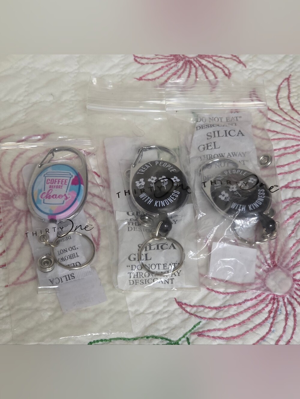 Thirty-One Gifts retractable badge reels